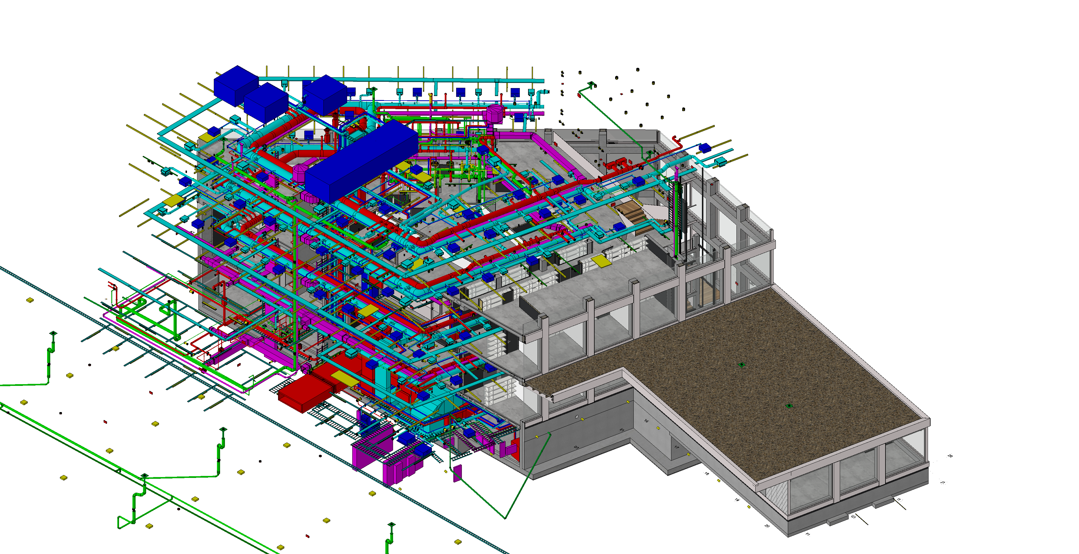 BIM-design example. European IT-Agency (euLISA) Headquarters