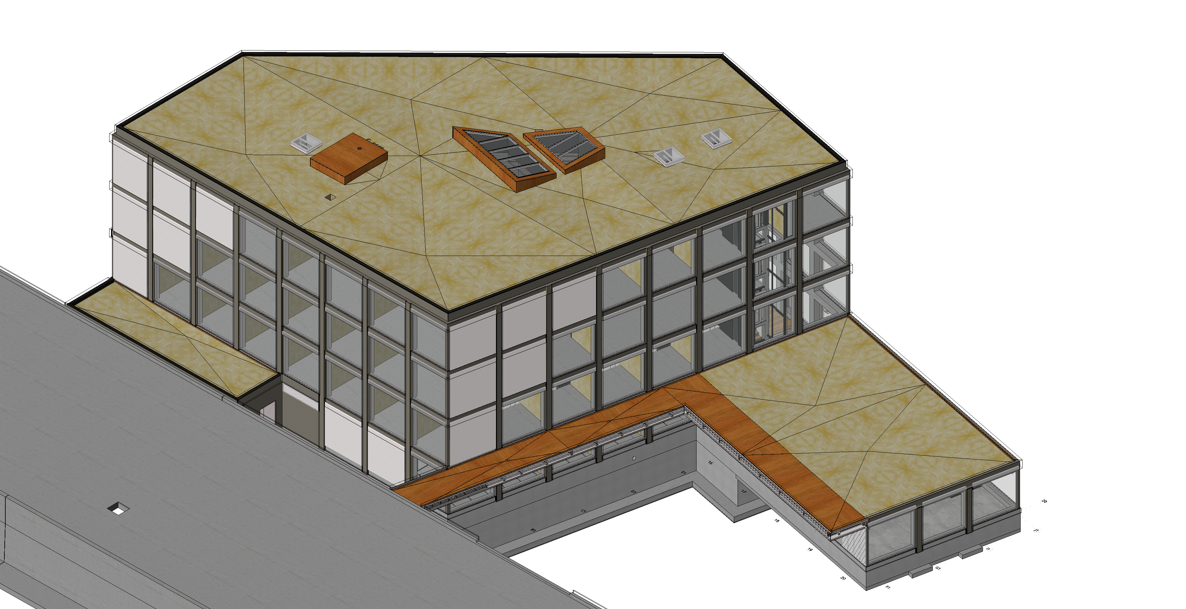 BIM-design example. European IT-Agency (euLISA) Headquarters