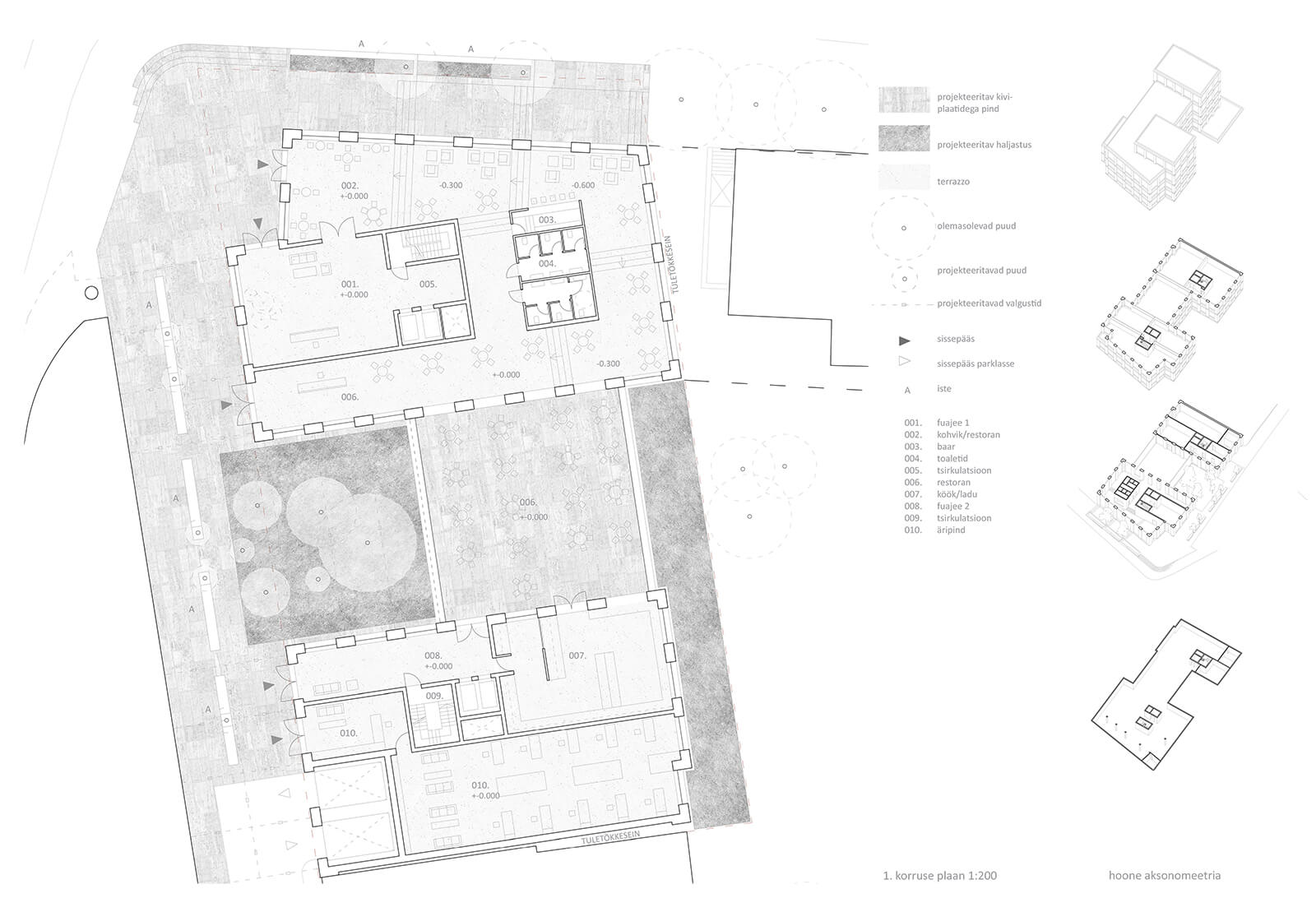 Tatari street 1 commercial building architecture competition