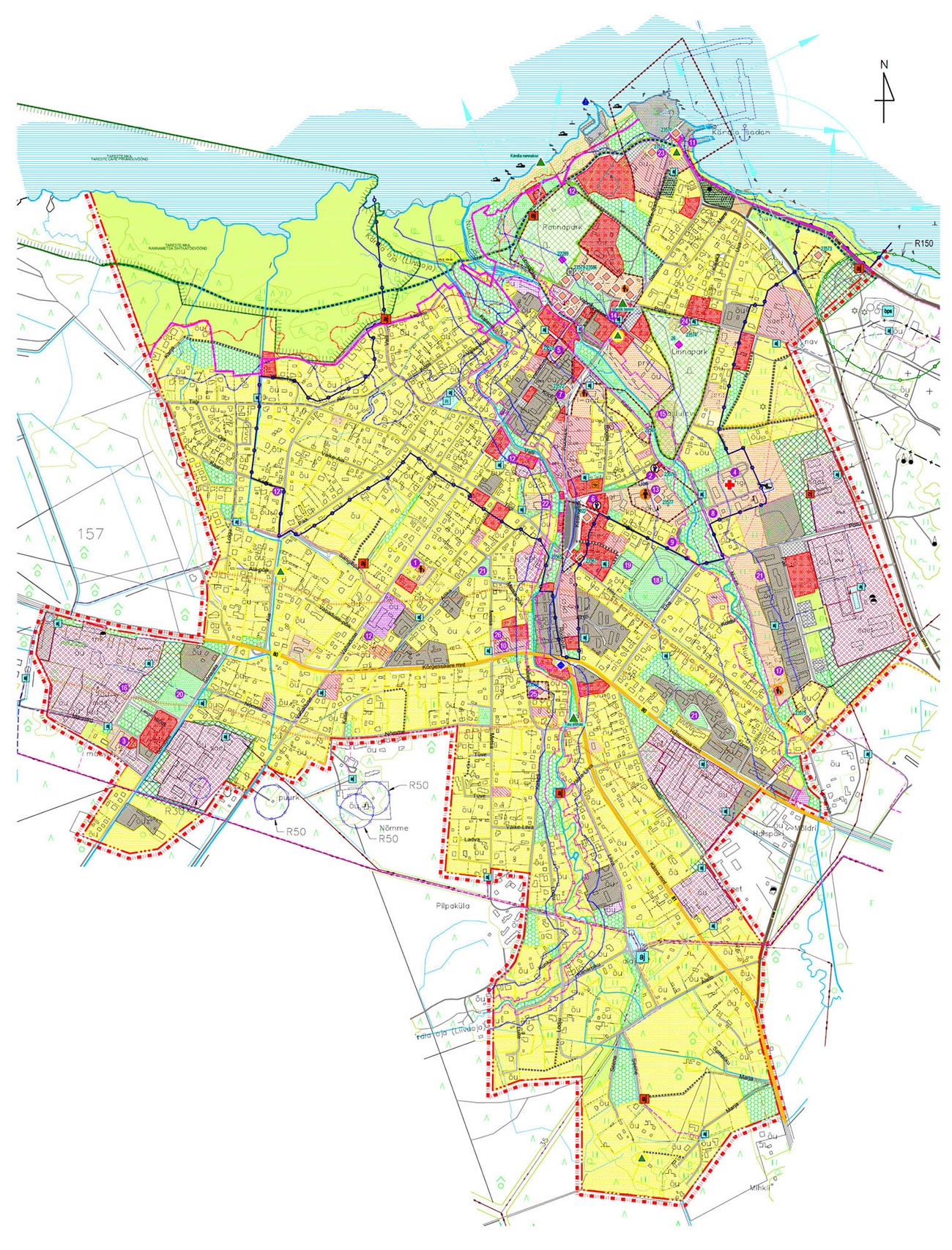 Kärdla linna üldplaneering