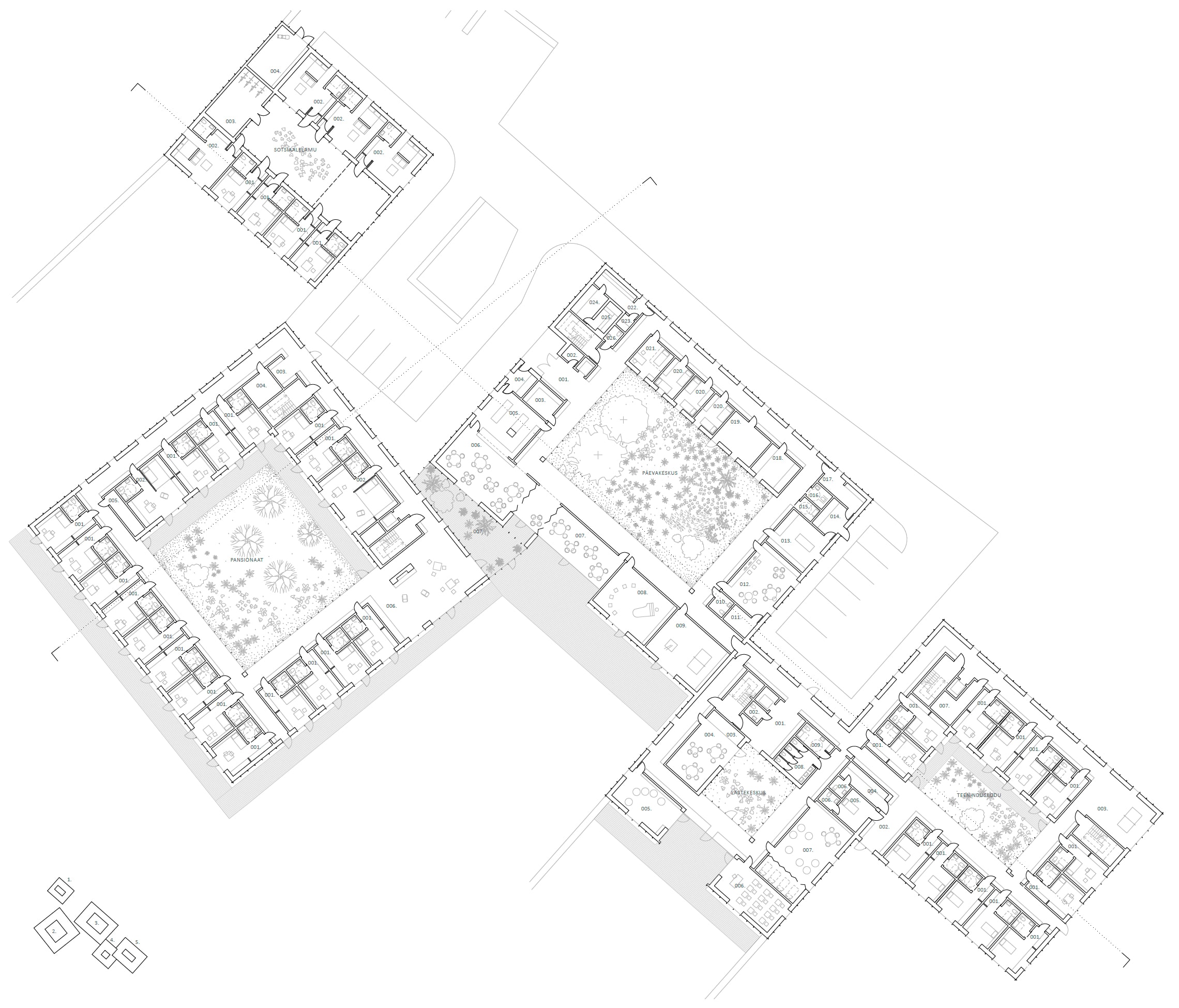 Architecture competition for Kärdla social center