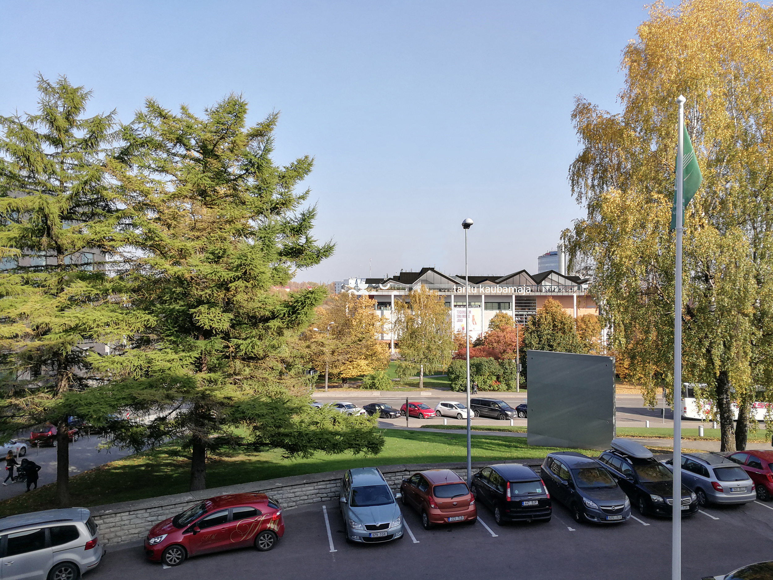 Tartu Kaubamaja roof-floor