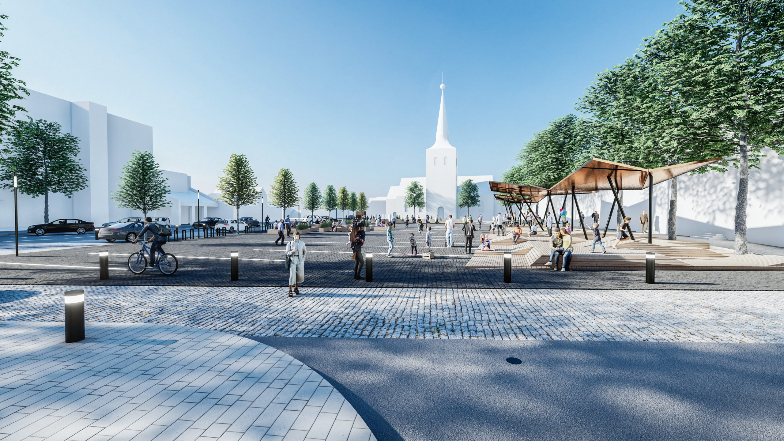 Paide central square architectural competition