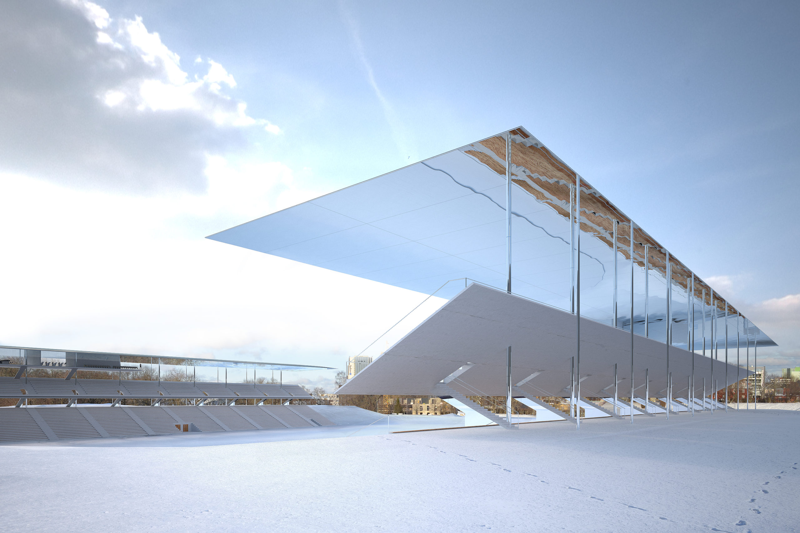 Kalev Central Stadium architecture competition