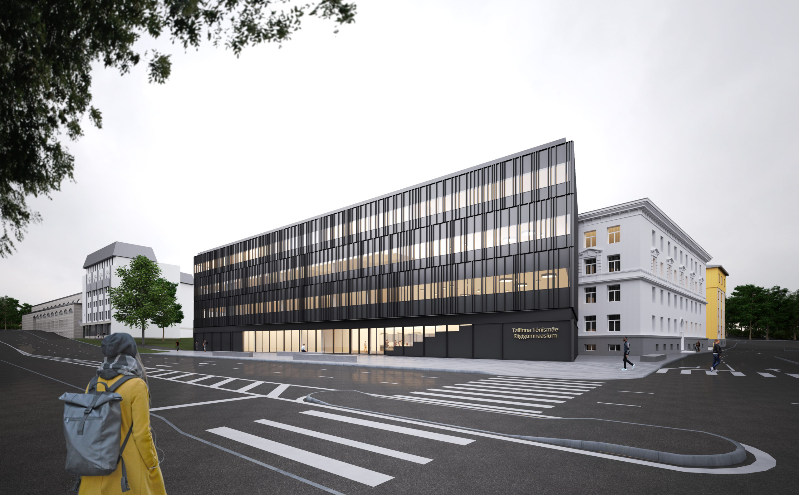 Architectural competition for Tõnismäe state gymnasium