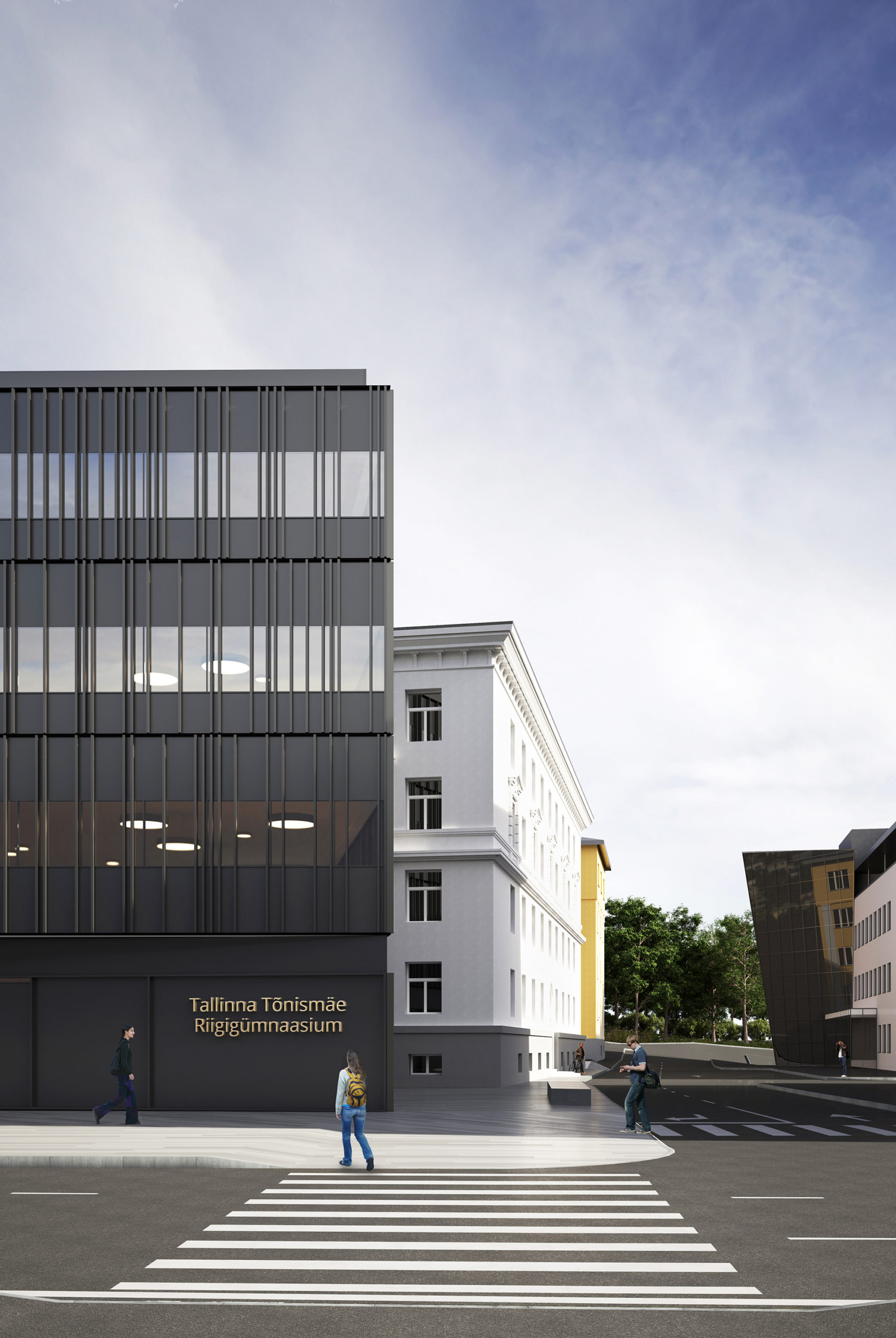 Architectural competition for Tõnismäe state gymnasium